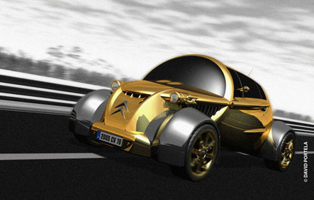 ¿Cómo sería el Citroën 2CV de un futuro post-apocalíptico?