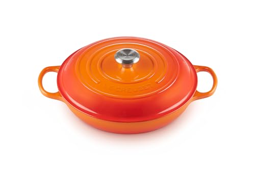 Le Creuset Cacerola baja de hierro fundido