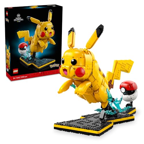 LEGO Pokémon Pikachu y Poké Ball 72152