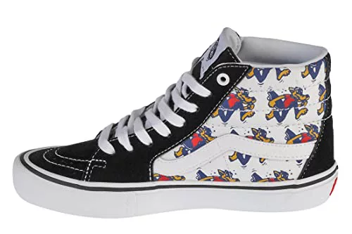 Vans Skate Wolf Sk8 Hi Pro VN0A45JD11Z Shoes, Zapatillas Mujer, Multicolor, 38 EU
