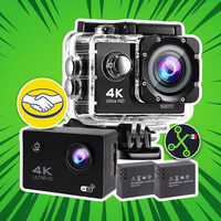 La cámara de acción para grabar tus recorridos en moto o bici y que solo cuesta 483 pesos