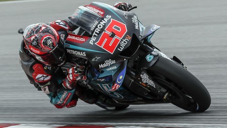 Fabio Quartararo domina el último viernes del año en Valencia y busca estrenarse en MotoGP