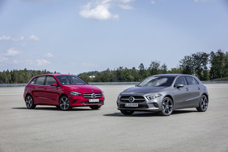 Los Mercedes-Benz Clase A y B ahora también son híbridos enchufables, con hasta 75 km de autonomía eléctrica