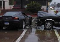 ¡Otro Chevrolet Corvette C7 Stingray es chocado! 