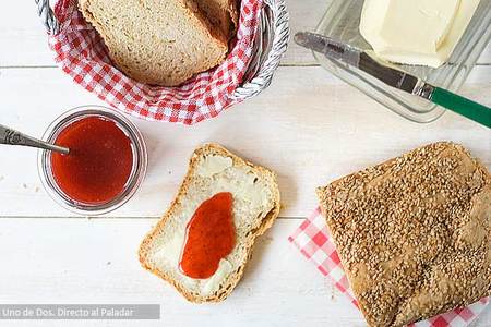 Pan de espelta y soja. Receta