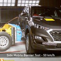 Cero estrellas Latin NCAP para la tercera generación del Hyundai Tucson, mientras que el nuevo Peugeot 208 se queda con dos