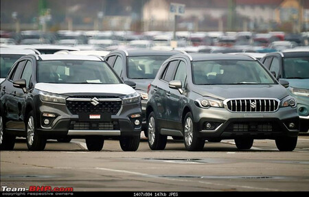 ¡Espiado! El Suzuki S-Cross 2023 se destapa antes de tiempo, desde todos los ángulos