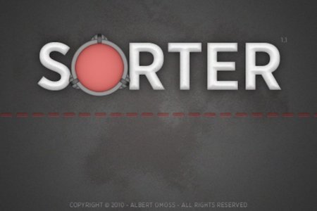 Sorter, divertido juego para el iPhone e iPod touch