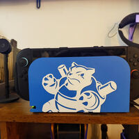 Este usuario creía que el dock del Nintendo Switch 2 era muy aburrido y tuvo la mejor idea del mundo: crear caratulas intercambiables 