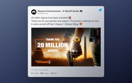 Tweet By Massive Entertainment A Ubisoft Studio