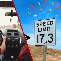 Algunas carreteras están añadiendo decimales en los límites de velocidad. No es una locura, es una forma de que los conductores presten más atención