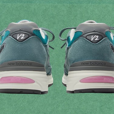 En color verde porcelana, New Balance lanzará estas zapatillas como una declaración de tonos vivaces para nuestros looks de primavera 