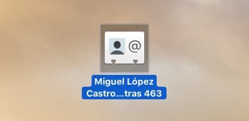 Exportar Contactos Mac 5