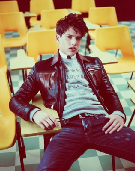 Los malos de la uni en la campaña Otoño-Inverno 2012/2013 de Dsquared2