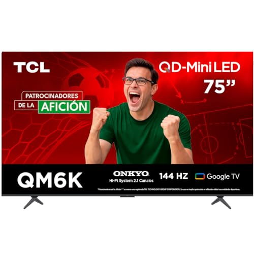 TCL QM6K, 75 pulgadas

