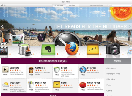 Así de vistoso podría ser el nuevo Centro de Software de Ubuntu