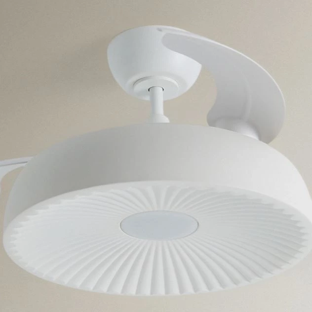 Ventilador de techo con luz LED y motor DC Victoria Sulion Blanco

