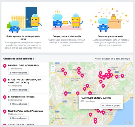 Grupos de venta en Facebook