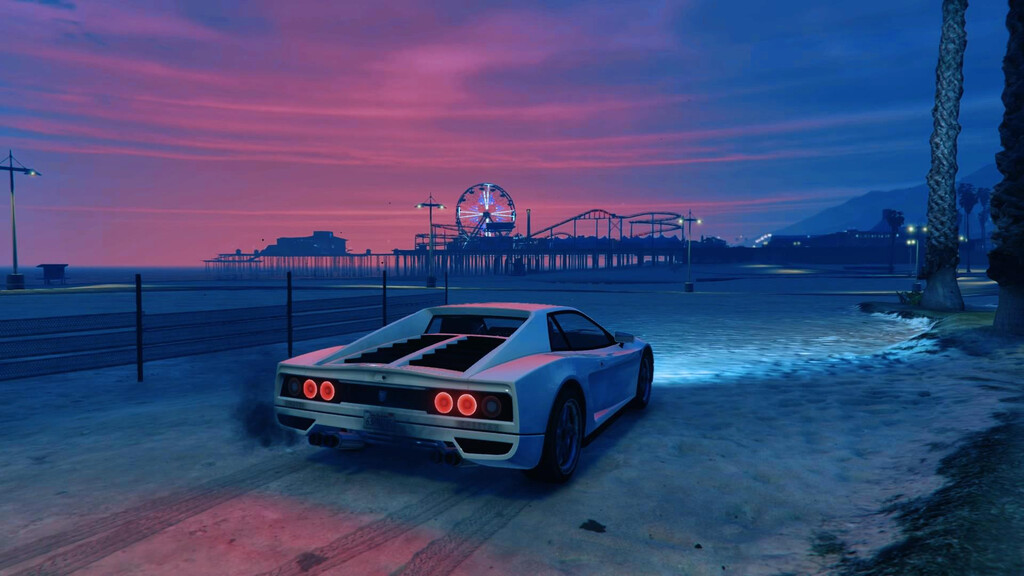 Se dice que GTA Vice City copió el coche emblema de esta serie de los 80, pero en realidad ellos se lo falsificaron primero a Ferrari