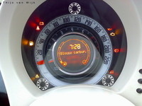 Fotos del interior del Fiat 500