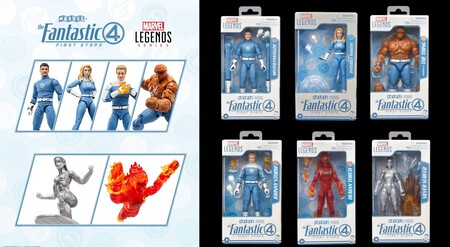 Marvel Legends Se Adelanto Y Arruino La Sorpresa Asi Lucen Los Disenos Definitivos De Los 4 Fantasticos Y Shalla Bar