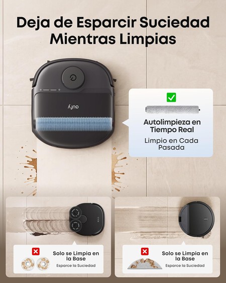 Eufy Anker C28 Robot Aspiradora Y Mopa D