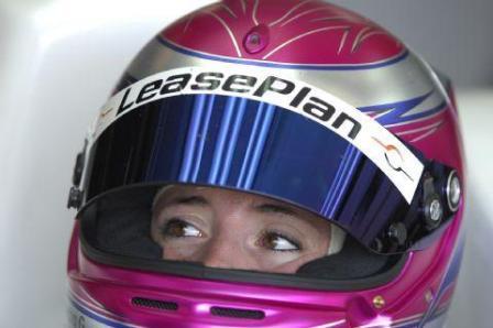 Pole para la historia de Natacha Gachnang en el Jarama