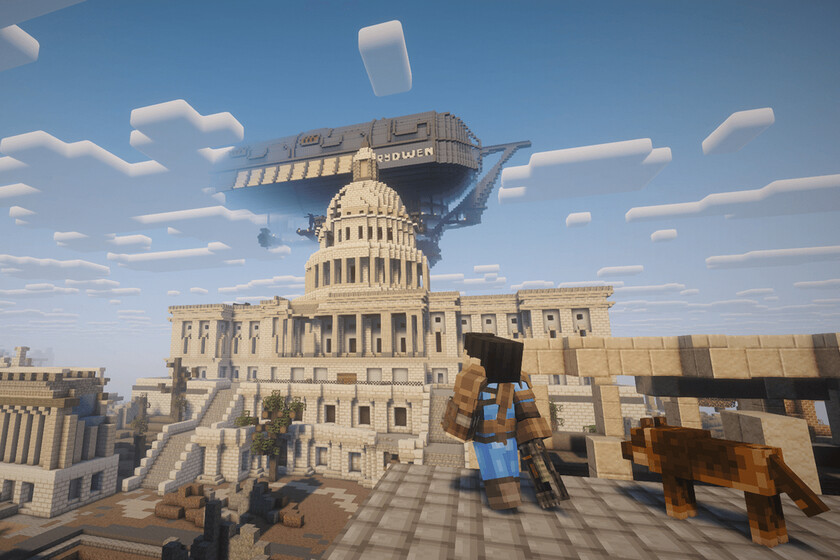 La comunidad de Minecraft suple la larga espera de Fallout con ambiciosos mods