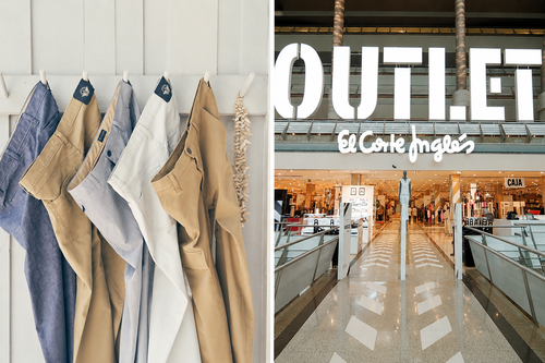 El Corte Inglés estrena hoy lunes en su outlet una liquidación de pantalones Dockers al 70% y 80% de descuento  