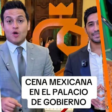 Tacos, carne asada y flores de chicharrón de La Ramos: así celebraron el 15 de septiembre en el Palacio de Gobierno de Nuevo León
