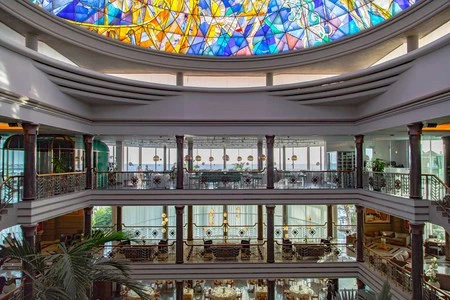 Jardines de Nivaria, un hotel renovado con un marcado estilo Art Nouveau