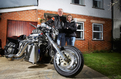 Monsterbike Rapom V8