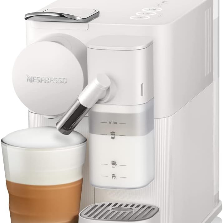 De'Longhi - Cafetera de cápsulas automática Nespresso De'Longhi Lattissima One 
