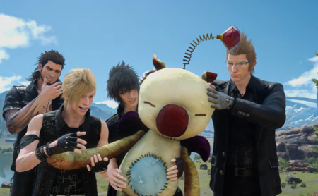 Final Fantasy XV presenta en un nuevo gameplay a los muñecos Moogle