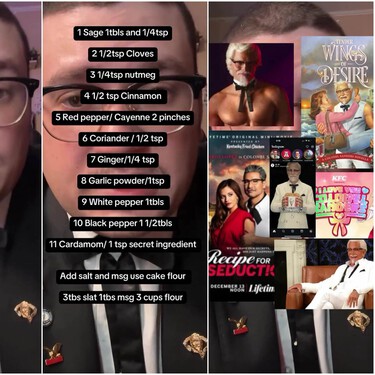 El sobrino del fundador de KFC ha compartido la receta secreta del pollo frito porque se ha cansado de que sexualicen al coronel Sanders