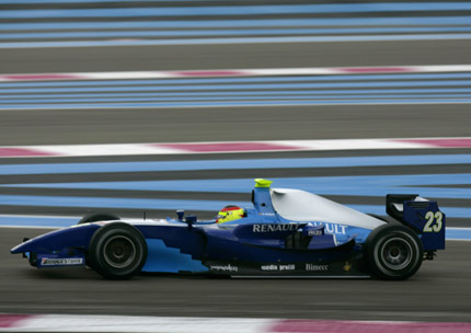 Roldán Rodríguez manda en el Paul Ricard