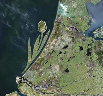 Holanda considera crear una isla con forma de Tulipán