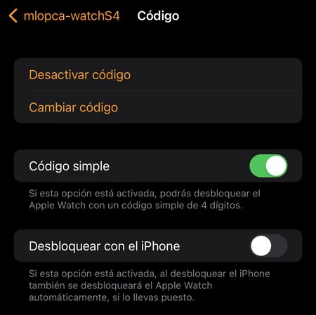 iPhone で Apple Watch のロックを解除する