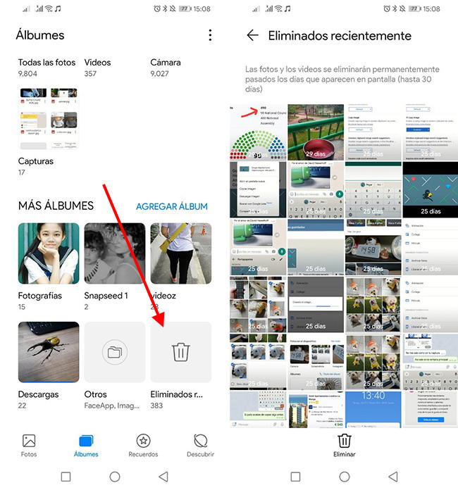 Donde Esta La Papelera En Samsung
