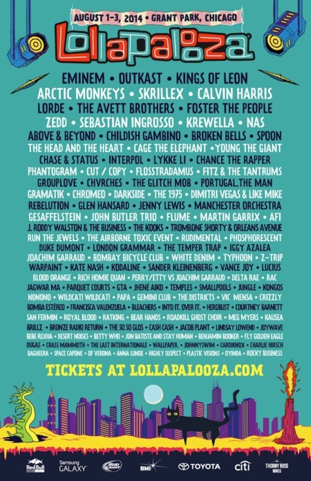 lollapalooza 2014 cartel