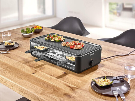 Severin Raclette Grill Con 8 Sartenes