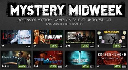 Steam celebra la semana del misterio con 42 juegos con hasta el 75% de descuento