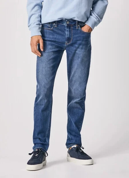 HATCH 5PKT SLIM FIT LOW WAIST JEANS