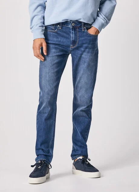 HATCH 5PKT SLIM FIT LOW WAIST JEANS