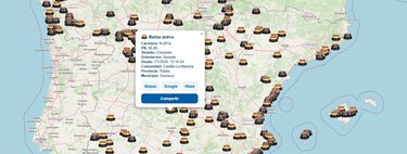 Hay un mapa donde se pueden localizar en tiempo real las balizas V16 activas y ha hecho saltar todas las alarmas. Y no es de la DGT
