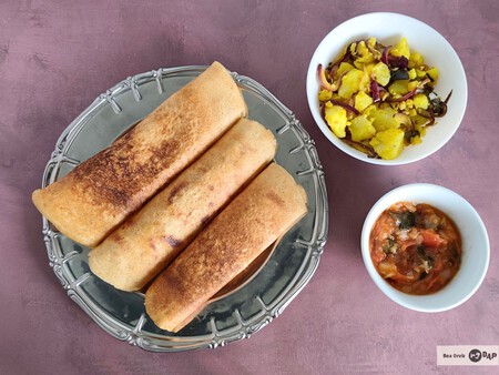Cómo hacer dosas indias en casa: la receta básica para hacer los exquisitos crepes indios