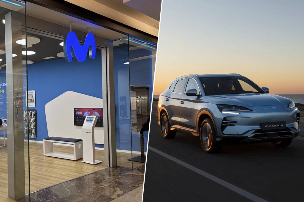 A Movistar le va muy bien el renting de dispositivos. Tanto, que ahora también tiene coches BYD y Tesla en su catálogo