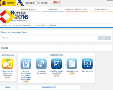 Este año, la declaración se podrá presentar por móvil y en un solo click con la nueva aplicación de la Agencia Tributaria