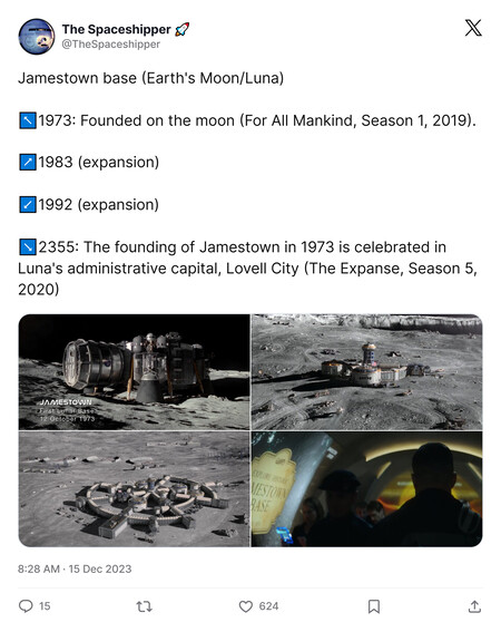 The Expanse. For All Mankind