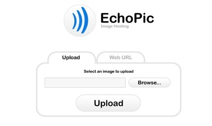 EchoPic, una alternativa más para alojar nuestras imágenes sueltas